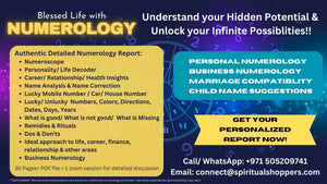 PERSONAL NUMEROLOGY