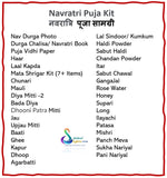 Navratri Puja Samagri Complete Set - नवरात्रि पूजा सामग्री 40+ Items