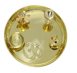 Diwali Puja Thaali. Decorative Pooja Thali